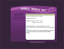 Tablet Screenshot of bubbleworldsfu.com